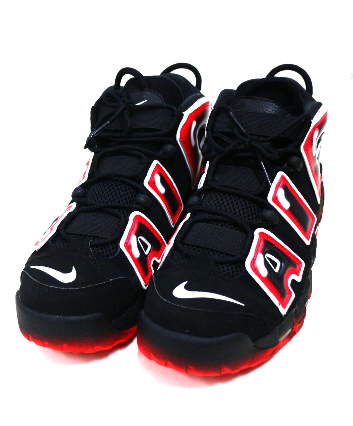 中古 古着通販 Nike ナイキ エアモアアップテンポ95 ブラック レッド サイズ 29 0 Air More Uptempo 96 Black White Laser Crimson ブランド 古着通販 トレファク公式 Trefac Fashion