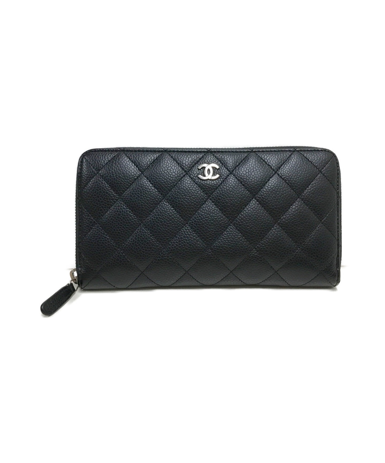 中古・古着通販】CHANEL (シャネル) クラシックラウンドファスナー