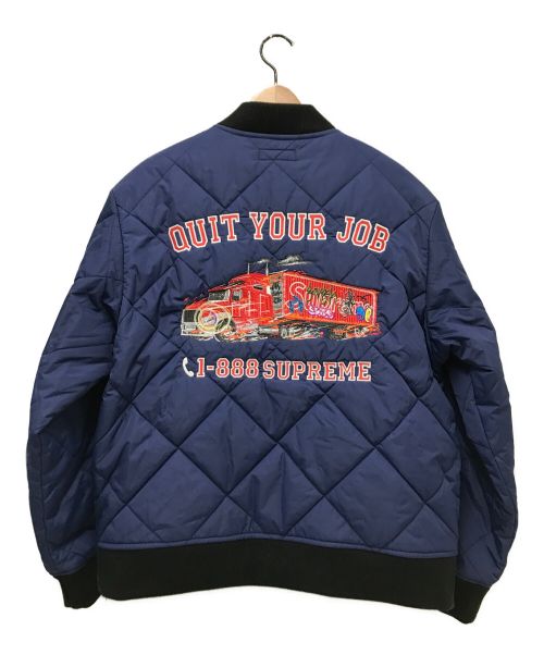 Lサイズ Quit Your Job Quilted Work Jacket