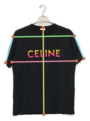 CELINE セリーヌ クラシックロゴ コットンジャージー Tシャツ