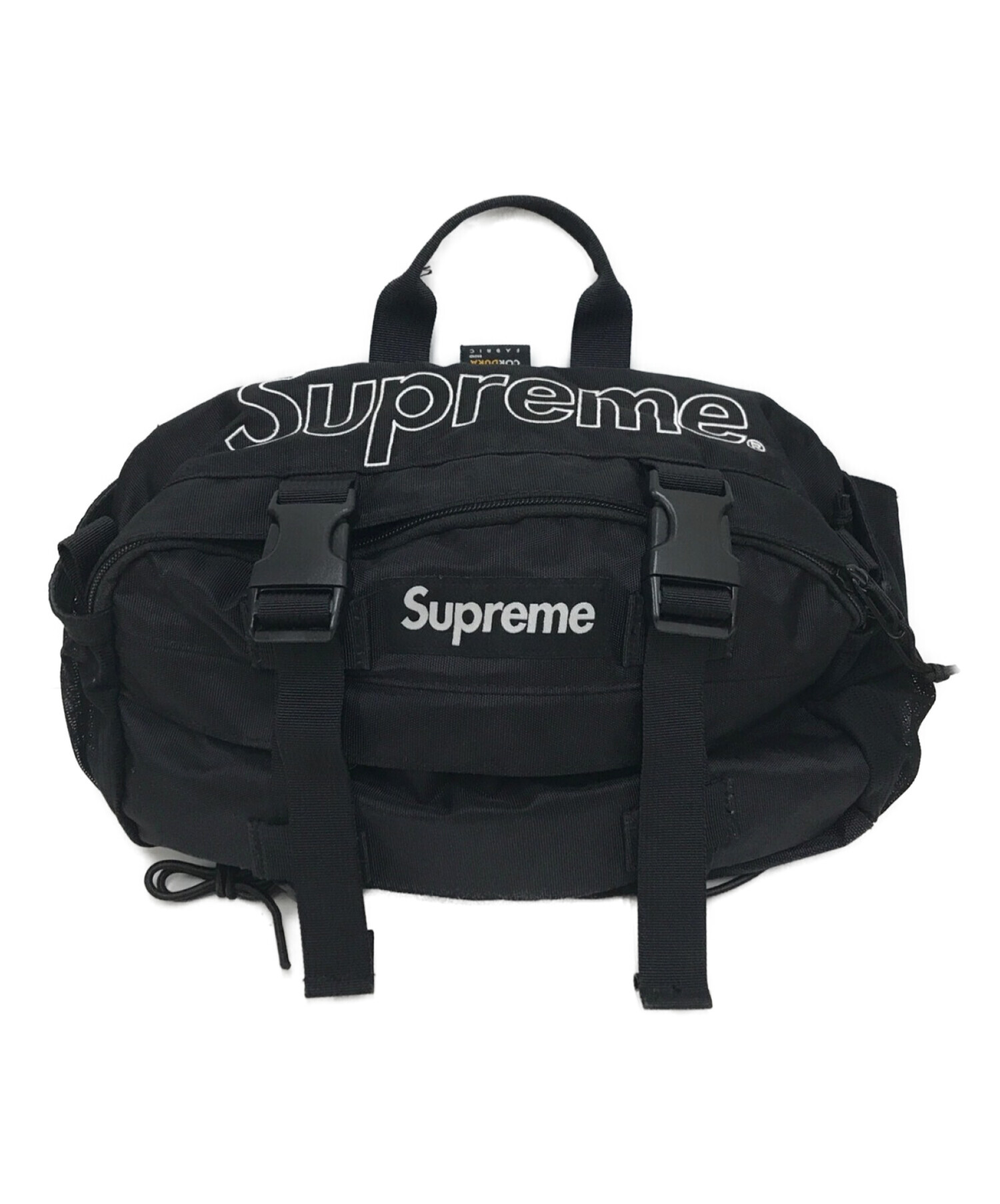 SUPREME 19fw waist bag black 新品未使用
