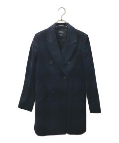 中古・古着通販】A.P.C. (アーペーセー) チェスターコート ネイビー