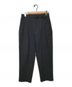 GOLDWINゴールドウイン）の古着「One Tuck Tapered Ankle Pants」｜ブラック