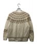 BATONER (バトナ―) MOHAIR NORDIC CREW NECK ベージュ サイズ:2：13800円