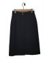 AURALEE (オーラリー) BEAVER MELTON SKIRT ネイビー サイズ:S：5800円