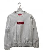 SUPREMEシュプリーム）の古着「BOX LOGO CREW」｜グレー