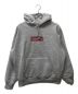 SUPREME（シュプリーム）の古着「Inside Out Box Logo Hooded Sweatshirt」｜グレー