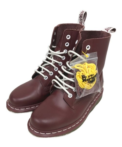 Dr.Martens（ドクターマーチン）Dr.Martens (ドクターマーチン) 8ホールブーツ ボルドー サイズ:UK4の古着・服飾アイテム