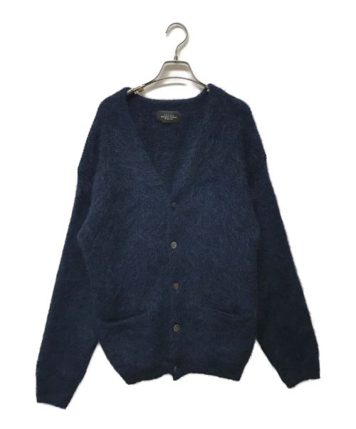 UNUSED（アンユーズド）UNUSED (アンユーズド) 7G mohair cardigan ネイビー サイズ:2の古着・服飾アイテム