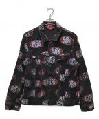 SUPREMEシュプリーム）の古着「666 Denim Trucker Jacket」｜ブラック