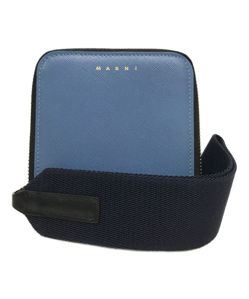 MARNI（マルニ）MARNI (マルニ) 財布 ブルーの古着・服飾アイテム