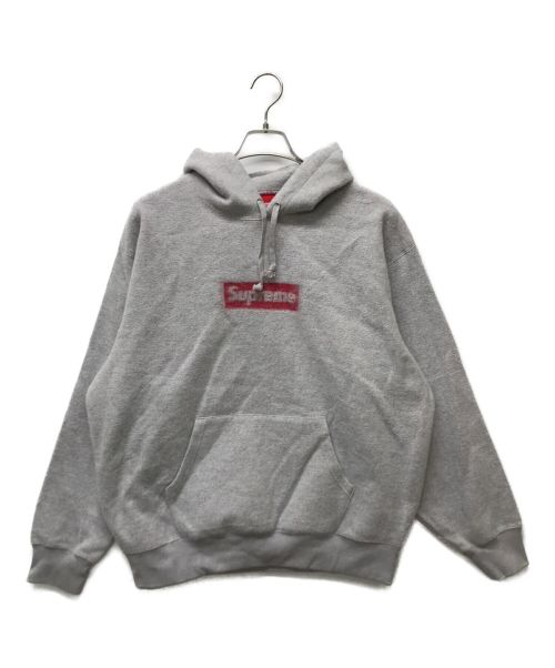 SUPREME（シュプリーム）Supreme (シュプリーム) インサイド アウト ボックス ロゴ フーディー スウェットシャツ グレー サイズ:Mの古着・服飾アイテム