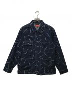 SUPREMEシュプリーム）の古着「Denim Logo Chore Coat」｜インディゴ