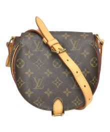 LOUIS VUITTON（ルイ ヴィトン）の古着「ポシェット タンブラン モノグラム ショルダーバッグ」｜ブラウン