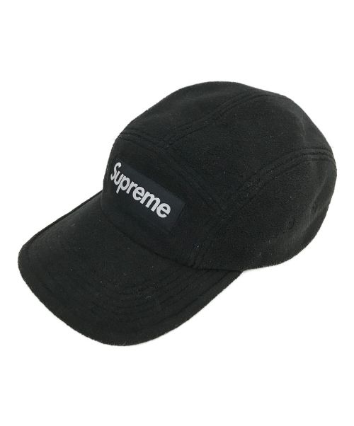 SUPREME（シュプリーム）Supreme (シュプリーム) 22FW Polartec Camp Cap ブラックの古着・服飾アイテム