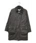 Barbour（バブアー）の古着「WOOL CHECK COAT」｜グレー