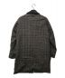 Barbour (バブアー) WHITE MOUNTAINEERING (ホワイトマウンテ二アニング) WOOL CHECK COAT グレー サイズ:2：29800円