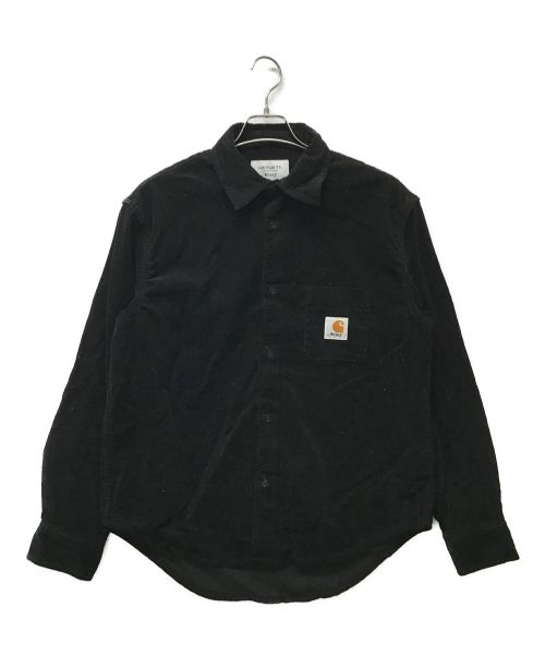 CarHartt（カーハート）CarHartt (カーハート) AWAKE (アウェイク) コーデュロイシャツ ブラック サイズ:S 未使用品の古着・服飾アイテム