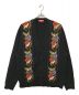 Supreme（シュプリーム）の古着「Floral Stripe Cardigan」｜ブラック