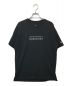 Yohji Yamamoto pour homme（ヨウジヤマモト プールオム）の古着「コラボシグネチャーロゴTシャツ」｜ブラック