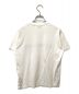 BURBERRY (バーバリー) ダブルロゴプリントTシャツ ホワイト サイズ:表記なし：11000円