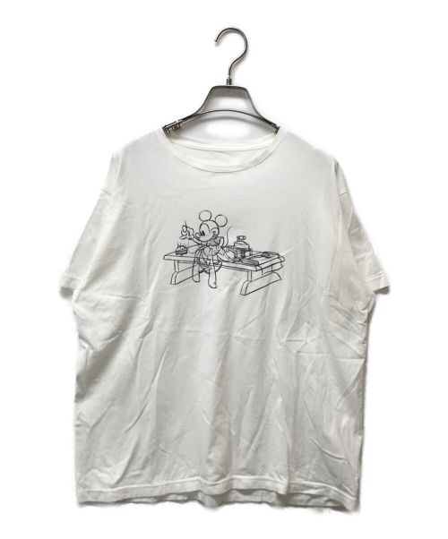 Porter Classic（ポータークラシック）Porter Classic (ポータークラシック) Disney (ディズニー) お針子コレクションTシャツ ホワイト サイズ:Sの古着・服飾アイテム