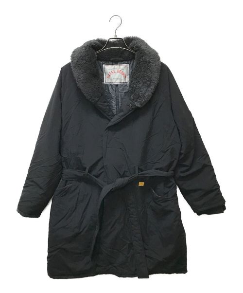 NATAL DESIGN（ネイタルデザイン）NATAL DESIGN (ネイタルデザイン) BURLAP OUTFITTER (バーラップアウトフィッター) ENGLEMANN PRIMALOFT COAT ブラック サイズ:Lの古着・服飾アイテム