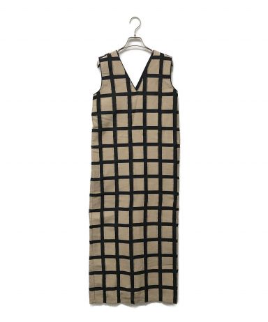 [中古]Louren(ローレン)のレディース ワンピース geometric jacquard pencil  dress（ジオメトリックジャガードペンシルドレス）