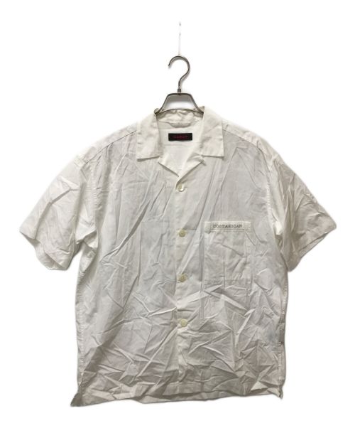 CABAN（キャバン）CABaN (キャバン) オープンカラーシャツ ホワイト サイズ:SIZE Lの古着・服飾アイテム