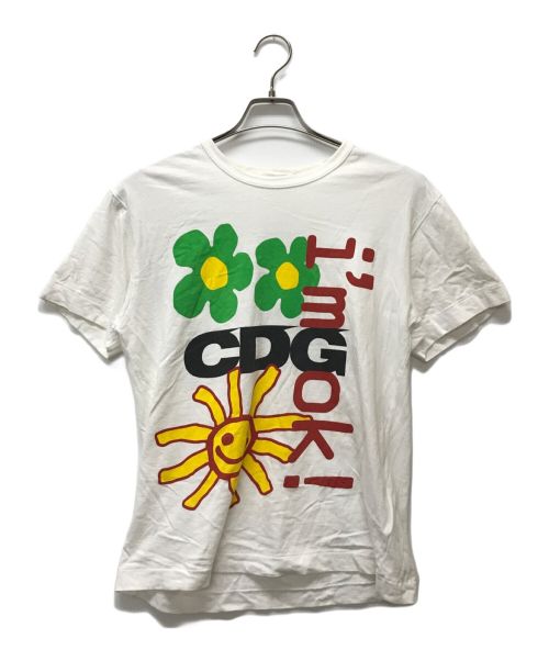 CDG（シーディージー）CDG (シーディージー) CPFM (カクタスプラント フリーマーケット) Tシャツ ホワイト サイズ:Mの古着・服飾アイテム