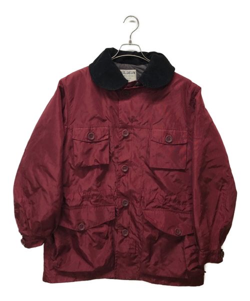 NIGEL CABOURN（ナイジェルケーボン）NIGEL CABOURN (ナイジェルケーボン) オーバーサイズナイロンワークジャケット ボルドー サイズ:SIZE 3の古着・服飾アイテム