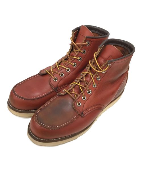 RED WING（レッドウィング）RED WING (レッドウィング) 6inch CLASSIC MOC TOE ボルドー サイズ:US9.5の古着・服飾アイテム