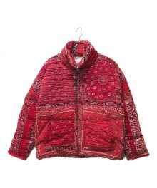 Children of the Discordance（チルドレン オブ ザ ディスコーダンス）の古着「BANDANA MIL LEVEL SP DOWN JACKET」｜レッド