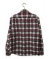 Supreme (シュプリーム) Rose Buffalo Plaid Shirt グレー×ピンク サイズ:M：7800円