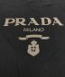 中古・古着 PRADA (プラダ) レイズドロゴTシャツ ネイビー サイズ:L：59800円