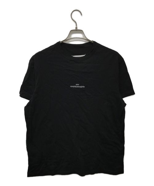 Maison Margiela 10（メゾンマルジェラ 10）Maison Margiela 10 (メゾンマルジェラ 10) 反転ミニロゴTシャツ ブラック サイズ:50の古着・服飾アイテム