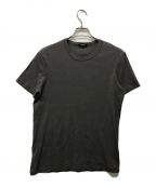 TOM FORDトムフォード）の古着「裾ロゴパッチTシャツ」｜グレー