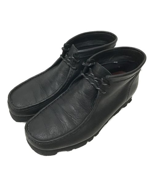 CLARKS（クラークス）CLARKS (クラークス) ワラビーブーツ ゴアテックス ブラック サイズ:US8.5の古着・服飾アイテム