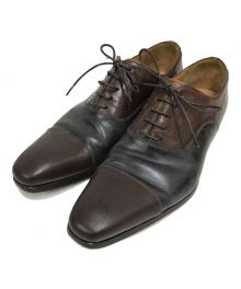 MAGNANNI（マグナーニ）の古着「ストレートチップシューズ」｜ブラウン