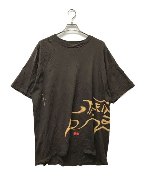 CACTAS JACK（CACTAS JACK）CACTAS JACK (CACTAS JACK) The Max T-shirt ブラウン サイズ:XLの古着・服飾アイテム