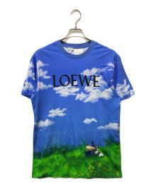 LOEWE×STUDIO GHIBLI（ロエベ×スタジオジブリ）の古着「コラボランドスケープTシャツ」｜ブルー