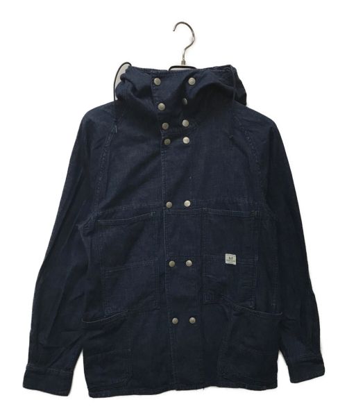 SASSAFRAS（ササフラス）SASSAFRAS (ササフラス) BLOWER BUD COAT インディゴ サイズ:Sの古着・服飾アイテム