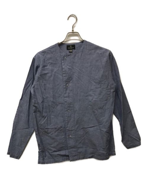 NIGEL CABOURN（ナイジェルケーボン）NIGEL CABOURN (ナイジェルケーボン) プリズナーシャツ インディゴ サイズ:44の古着・服飾アイテム