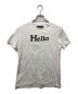 MADISON BLUE（マディソンブルー）の古着「HelloクルーネックTシャツ」｜ホワイト