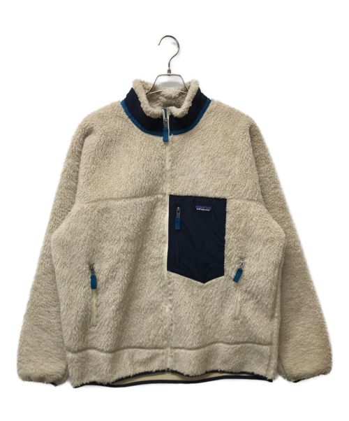 Patagonia（パタゴニア）Patagonia (パタゴニア) クラシック レトロX ジャケット アイボリー×ネイビー サイズ:XXLの古着・服飾アイテム