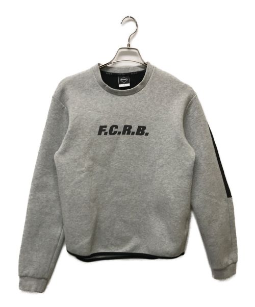 F.C.R.B.（エフシーアールビー）F.C.R.B. (エフシーアールビー) スリーブロゴスウェット グレー サイズ:Sの古着・服飾アイテム