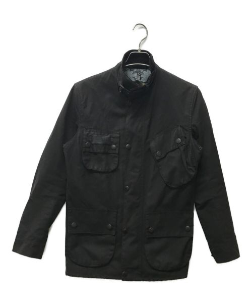 Barbour（バブアー）Barbour (バブアー) BEAMS F (ビームスエフ) 別注インターナショナルオイルドジャケット ブラック サイズ:36の古着・服飾アイテム