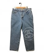 stussyステューシー）の古着「SS-LINK BIG OL JEANS」｜インディゴ