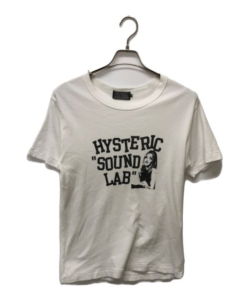 Hysteric Glamour（ヒステリックグラマー）Hysteric Glamour (ヒステリックグラマー) プリントTシャツ ホワイト サイズ:Mの古着・服飾アイテム