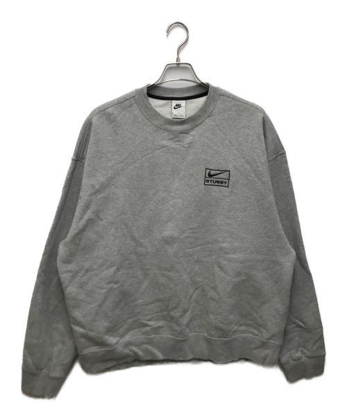 NIKE（ナイキ）NIKE (ナイキ) stussy (ステューシー) コラボスウェット グレー サイズ:Lの古着・服飾アイテム